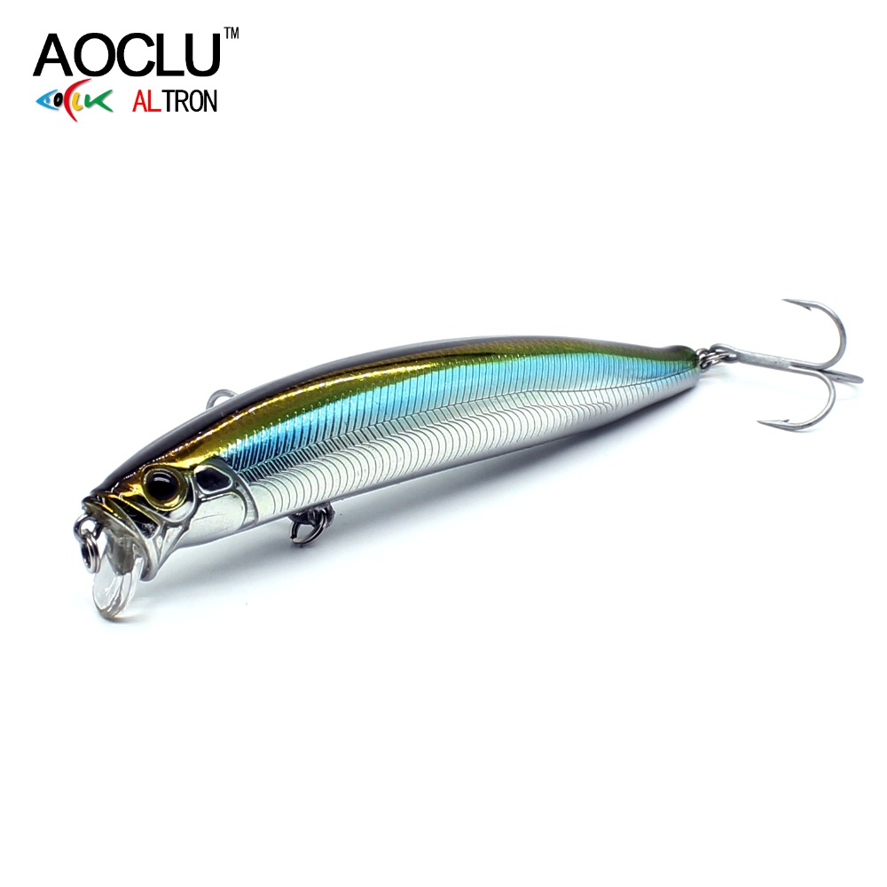 Fishing Lure Topwater - AOCLU Mồi Wobblers Jerkbait 10.5Cm 17G