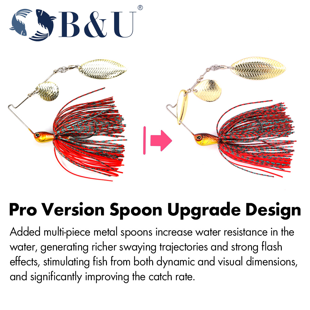 B&U Metal Blade Fishing Lure S - đánh giá và giá Fishing Lure Blade Bait