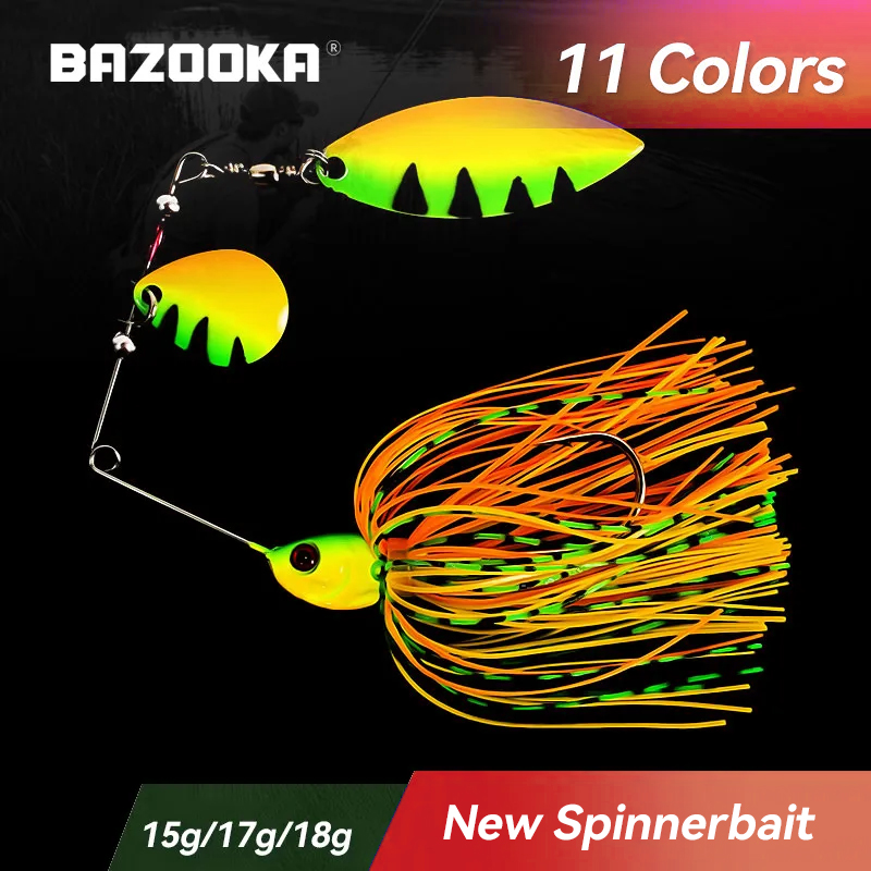 Bazooka 15g 18g Spinnerbait Fi - đánh giá và giá Fishing Lure Buzzbait