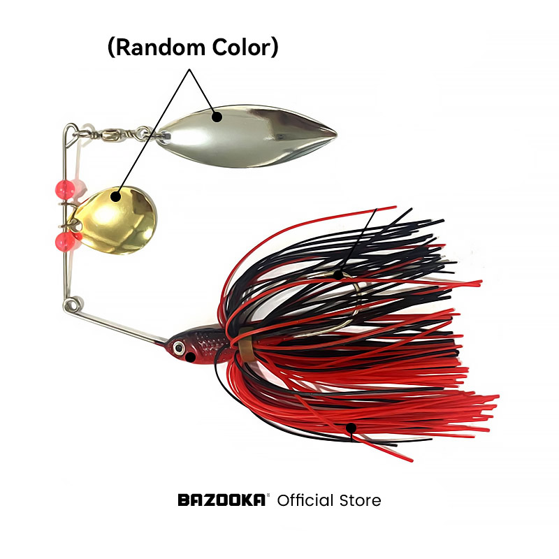 Bazooka 15g 18g Spinnerbait Fi - đánh giá và giá Fishing Lure Buzzbait