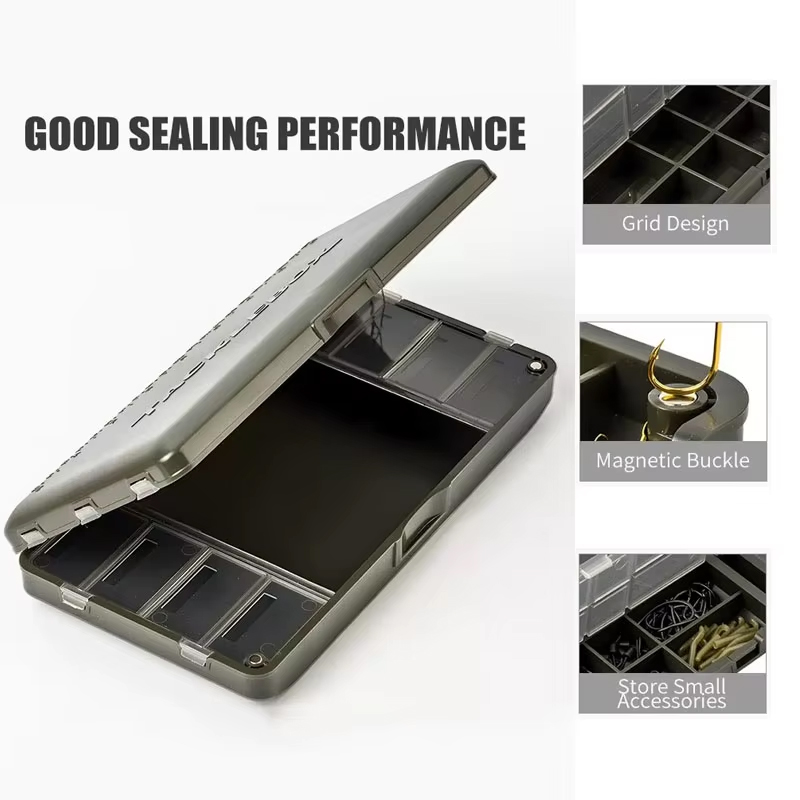 Large Capacity Hard PVC Tackle - đánh giá và giá Fishing Lure Box