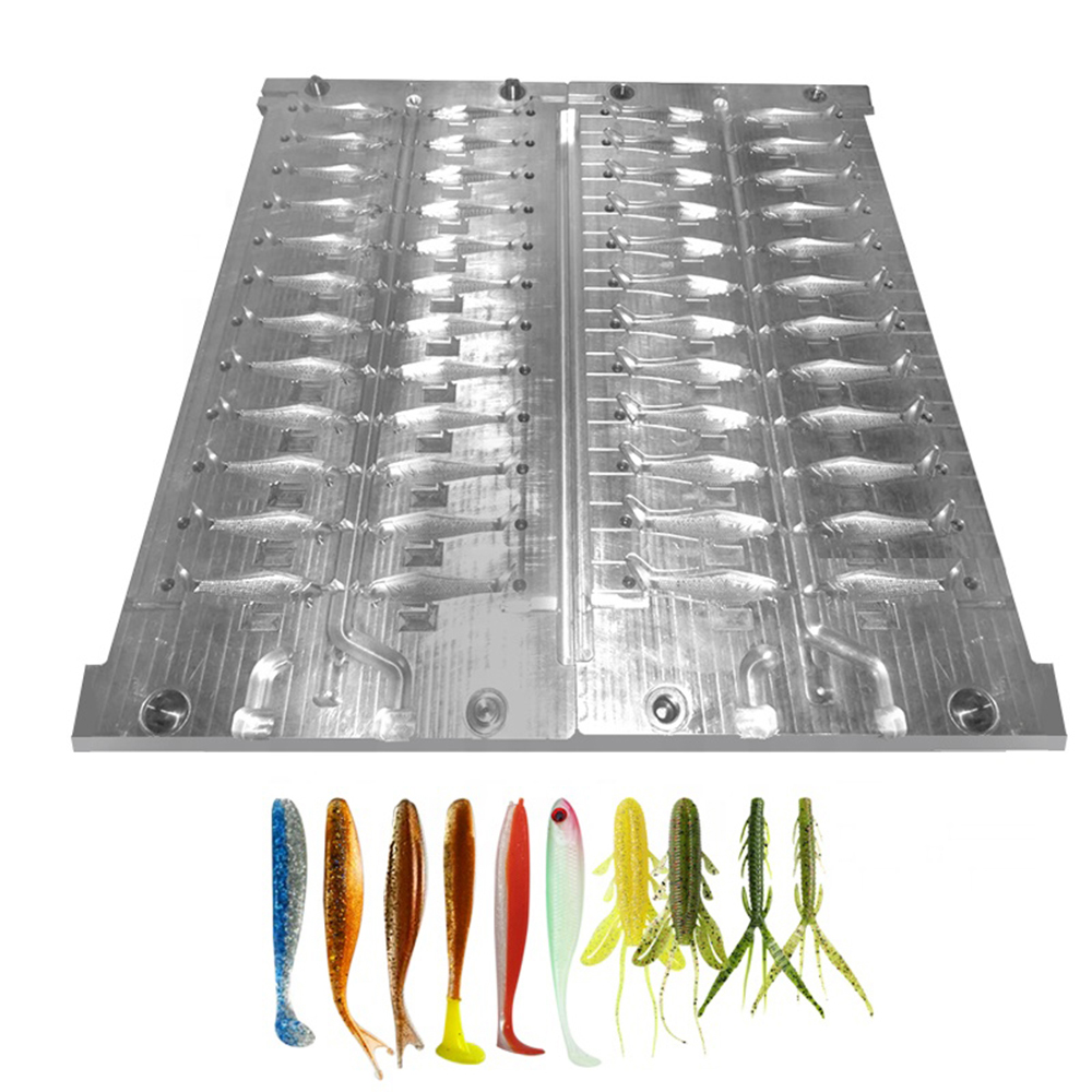 Custom Injection Molded Soft F - đánh giá và giá Fishing Lure Soft Plastic