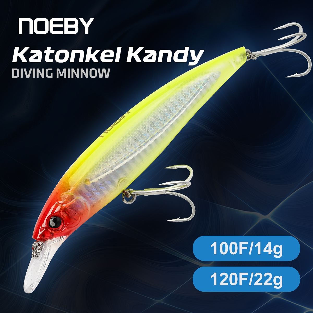 NOEBY Minnow Fishing Lure 100m - đánh giá và giá Fishing Lure Topwater