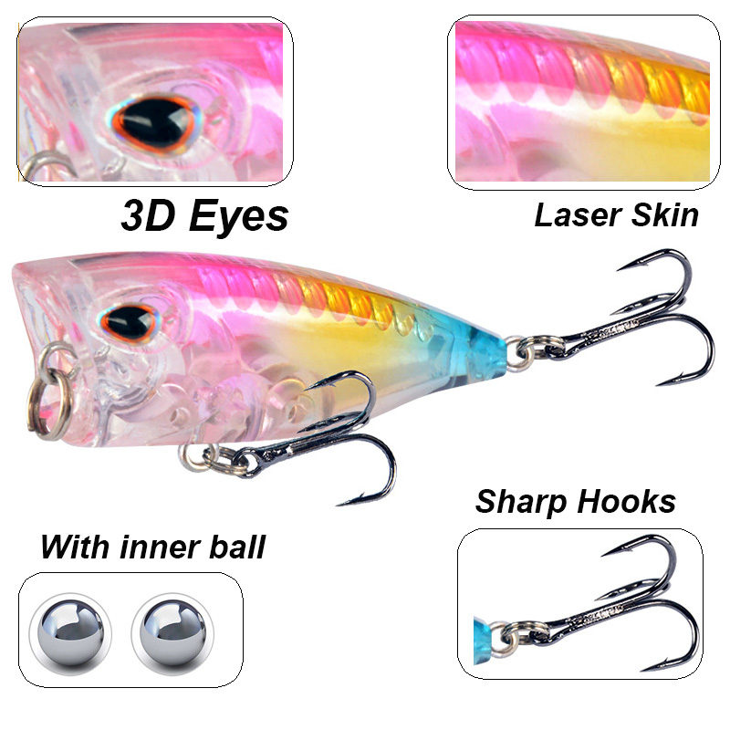YUCONG 1PC Mini Popper Fishing - đánh giá và giá Fishing Lure Crankbait