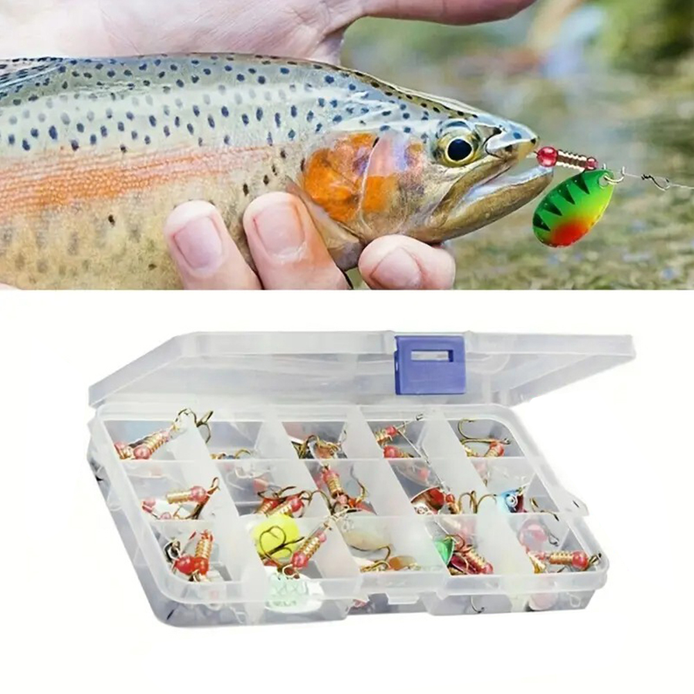 30pcs Metal Spoon Spinner Fish - đánh giá và giá Fishing Lure Crankbait