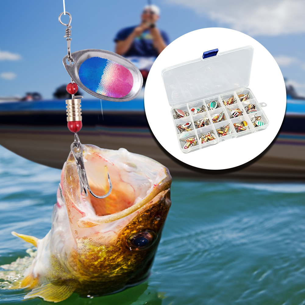 30pcs Metal Spoon Spinner Fish - đánh giá và giá Fishing Lure Crankbait